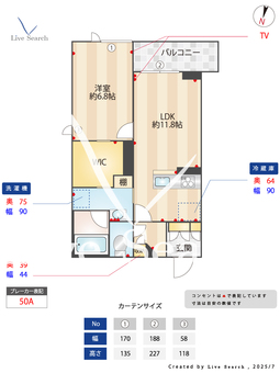 シャーメゾン桜木町 203 【埼玉県大宮駅】 の間取り図