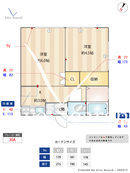 カネコハイツⅠ 101 【神奈川県横浜市営ブルーライン 片倉町駅】 の間取り図