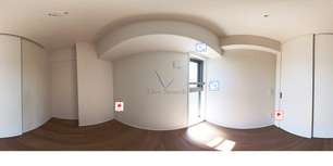 プライムネクサス大森海岸駅 1405 2LDK 1405 【東京都京急本線「大森海岸駅」徒歩1分】 の間取り図