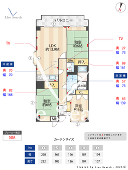 御影野村ハイツE棟 301 【兵庫県阪急御影駅】 の間取り図