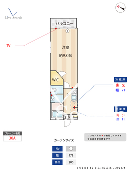 エルダーフラワー北越谷 101 【埼玉県北越谷駅】 の間取り図