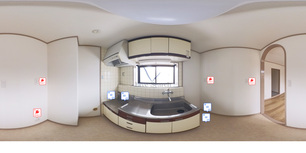 メゾンデタカダ 302 【神奈川県黄金町】 の間取り図