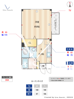 ウェルシー 201 【南海電鉄南海本線　住ノ江駅】 の間取り図