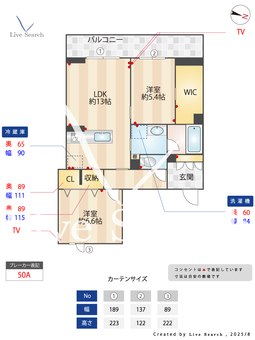スターヴィレッジ 201 【埼玉県東川口】 の間取り図
