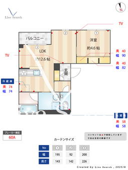 リバーゲート 301 【東京都東高円寺駅】 の間取り図