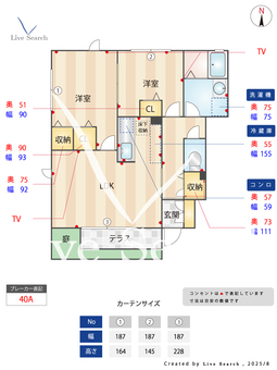 シャーメゾン秋月 105 【和歌山駅】 の間取り図