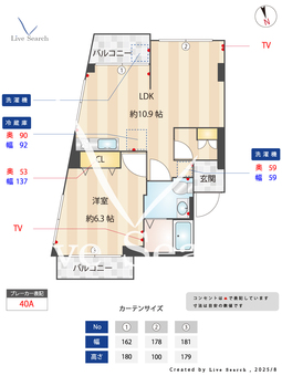 リバーサイドツルミ 301 【神奈川県綱島駅】 の間取り図