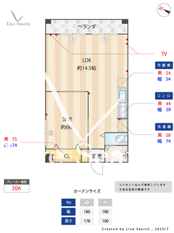 エスエヌハイツ 401 【千歳烏山駅】 の間取り図