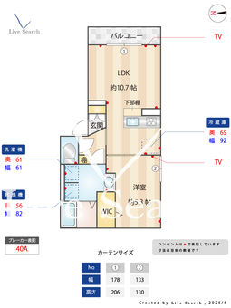 D-room平野Ⅲ 201 【大阪府おおさか東線　新加美駅】 の間取り図