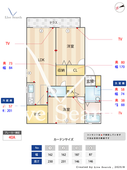 リヴェール　ヒデ 105 【和歌山県高野口駅】 の間取り図
