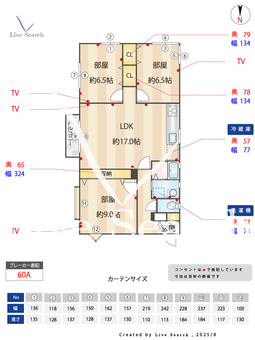 ピュアKS 3F 【新中野駅】 の間取り図