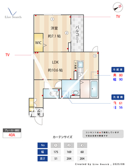 D Paina Yabe　2 303 【矢部駅】 の間取り図