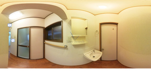 白山神社貸家  【東京都白山】 の間取り図