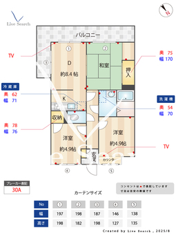 大倉ヒルズ 201 【神奈川県大倉山駅】 の間取り図