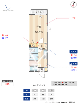 ボヌール 101 【神奈川県京急鶴見駅】 の間取り図