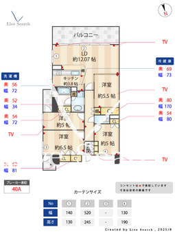 グランマスト桜山広見 302 【愛知県桜山駅】 の間取り図