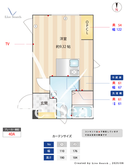 Seed NEXT Mihara St. 401 【東京都平和島駅】 の間取り図