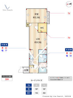 ドルフ 203 【東京都世田谷駅】 の間取り図