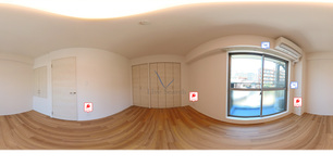 シャトー植村 308 【神奈川県鷺沼駅】 の間取り図