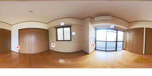 	アメニティ・ヒダ 202 【	谷町線「谷町九丁目」徒歩7分】 の間取り図