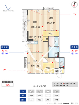エスポワール宮原 201 【埼玉県湘南新宿ライン高崎線東海道線　宮原駅　徒歩15分】 の間取り図