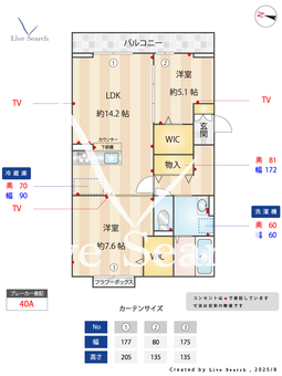エスポワール宮原 203 【埼玉県湘南新宿ライン高崎線東海道線　宮原駅　徒歩15分】 の間取り図