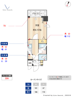 ステージファースト恵比寿東 404 【東京都恵比寿駅】 の間取り図
