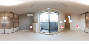 トリシア北巽  302 【大阪府 大阪メトロ千日前線　北巽駅】 の間取り図