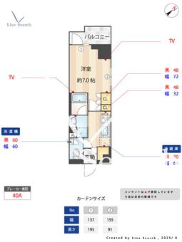  デュオステージ雪が谷大塚 305 【東京都雪が谷大塚】 の間取り図
