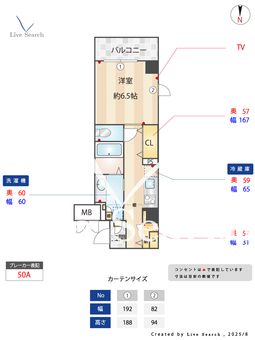 GROWS江古田駅前 305 【東京都江古田駅】 の間取り図