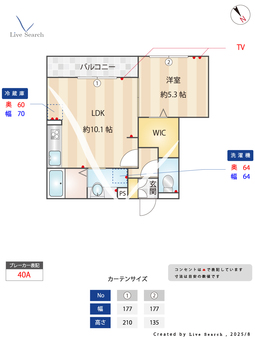 ラウレア 202 【埼玉県与野本町駅】 の間取り図