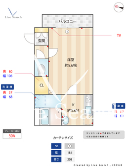 プラムガーデン 201 【東京都石神井公園駅】 の間取り図