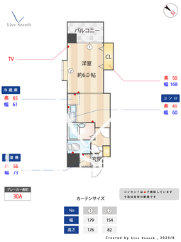 クロスステージ博多駅前 405 【福岡県博多駅】 の間取り図