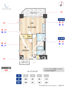 AvantiParco西九条 201 【大阪府西九条駅】 の間取り図