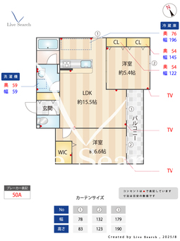 オーベル今里south 202 【大阪府今里駅】 の間取り図