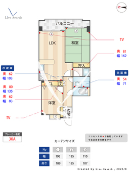 エンゼルハイム神松寺 702 【福岡県七隈駅】 の間取り図