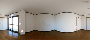 オリオノハイムⅡ 301 【大阪府南海電鉄高野線　我孫子前駅】 の間取り図