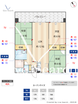 ガーデンライフ石橋 602 【福岡県福大前】 の間取り図