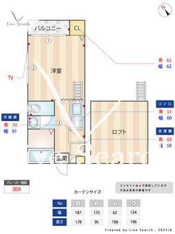 レガリータ天神東 103 【福岡県中州川端駅】 の間取り図