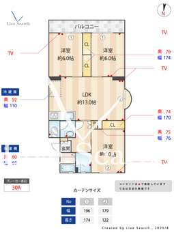 第2吉安ビル 405 【福岡県西鉄バス原農協前バス停】 の間取り図