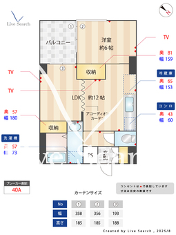 レオナⅠ 501 【神奈川県南武線　鹿島田駅　徒歩13分】 の間取り図