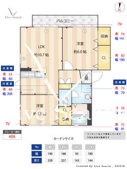フロレアールD 102 【茨城県荒川沖駅】 の間取り図