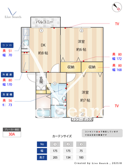 カロンアイリス 201 【埼玉県京浜東北・根岸線　大宮駅　バス所要時間9分　青葉園バス停　徒歩2分】 の間取り図