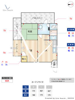 サニーハイツ天満 601 【大阪府天満駅】 の間取り図