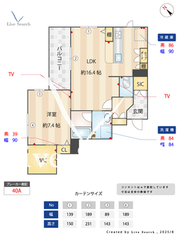 ホヌプレミアス 205 【神奈川県梶が谷駅】 の間取り図
