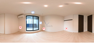 ホヌプレミアス 206 【神奈川県梶が谷駅】 の間取り図