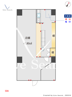 アフェール･J･新小岩 B102 【東京都新小岩駅】 の間取り図