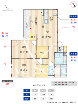 LANA HALE(ラナ　ハレ)  102 【大阪府阪堺電気軌道上町線　神ノ木駅】 の間取り図