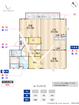Grand Coups 201 【埼玉県東武動物公園駅】 の間取り図
