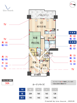 RICイーストコート7番街1番館 105 【兵庫県アイランドセンター駅】 の間取り図